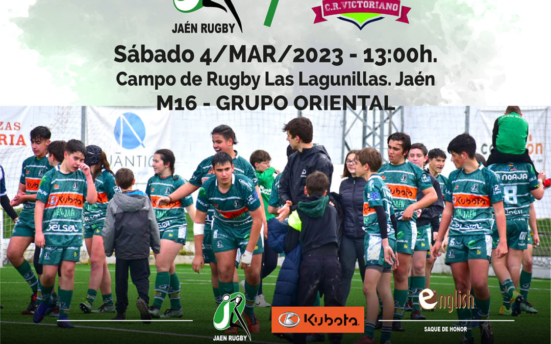 Escuela Kubota Jaén Rugby M16